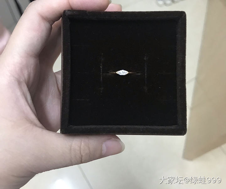想要马眼戒指很久了_戒指异形钻