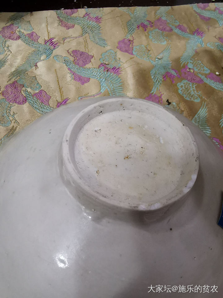 唐-宋，定窑刻花白碗_陶瓷