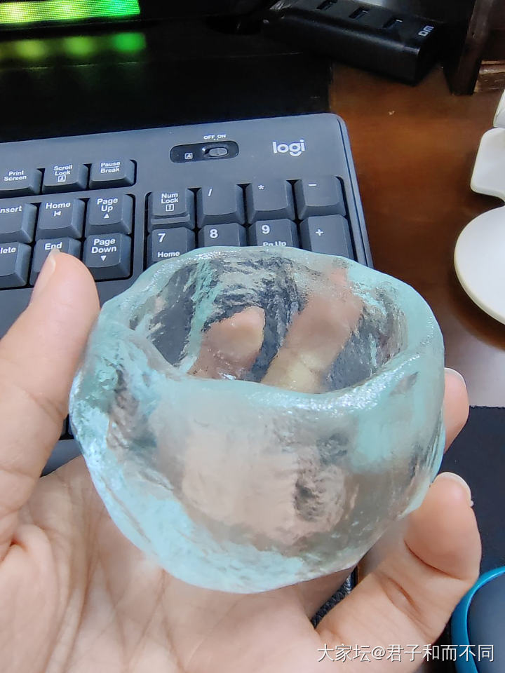 天儿突然很热_和田玉白水晶