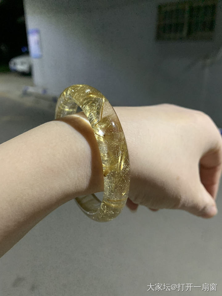 我的玻璃条也到了_手镯白水晶水晶