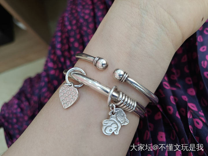 今日左手_手链手镯银