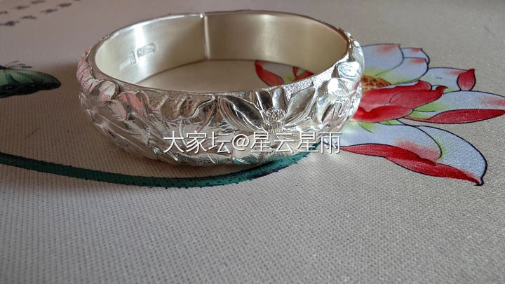 青琐记荷塘月色银镯_银