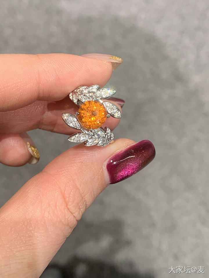 💚💛💜缘分妙不可言_戒指彩色宝石