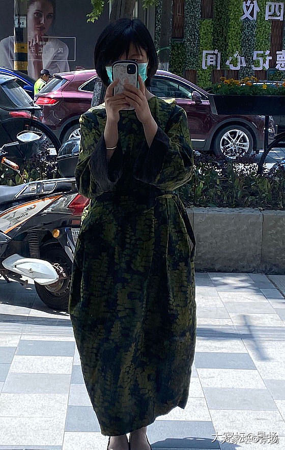 香云纱袍子_穿搭