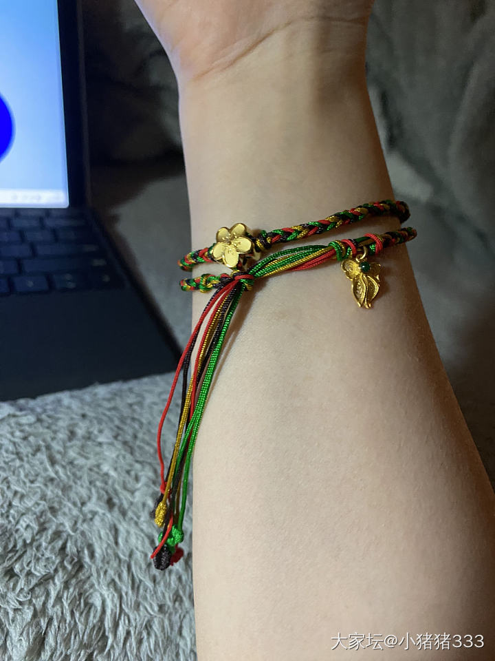 端午节的五彩绳有啦_手工diy金