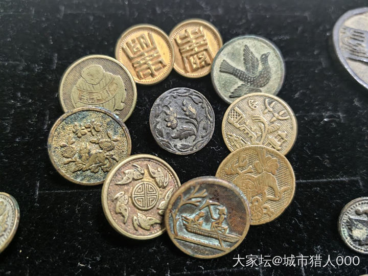 民国机制老扣子_收藏