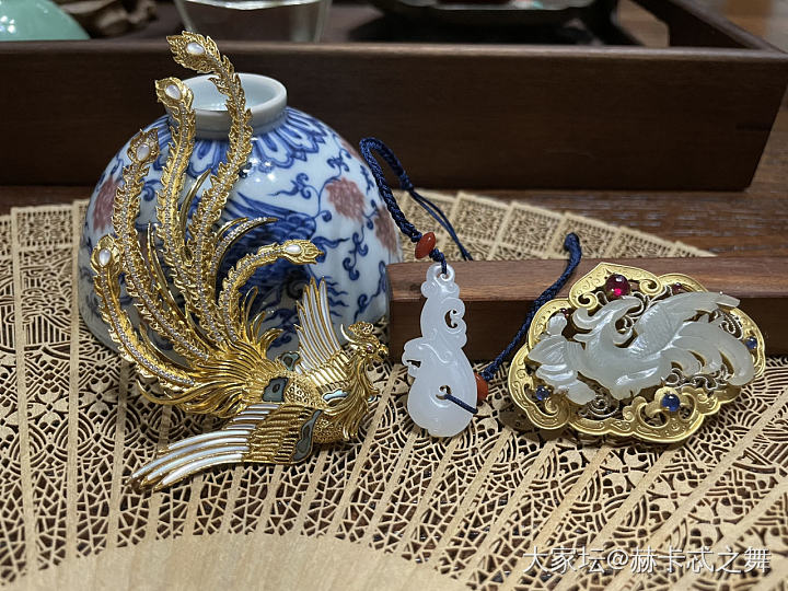 有凤来仪_和田玉金