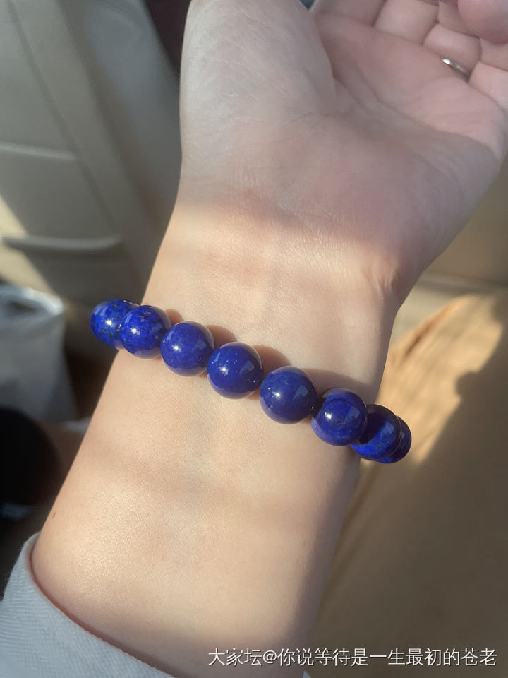 半宝石太不耐操了_青金石