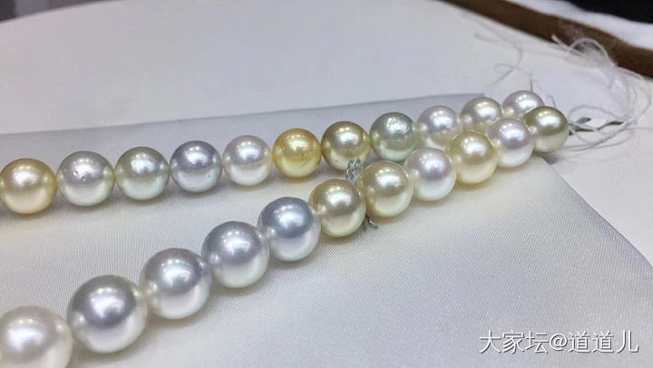 嘻嘻，搞一串混彩玩玩_珍珠
