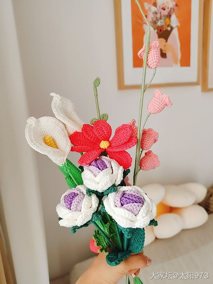 哈哈哈，做了好多花花_手工diy