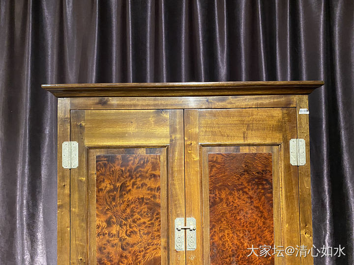 民国时期的老柜子修复后的效果_收藏