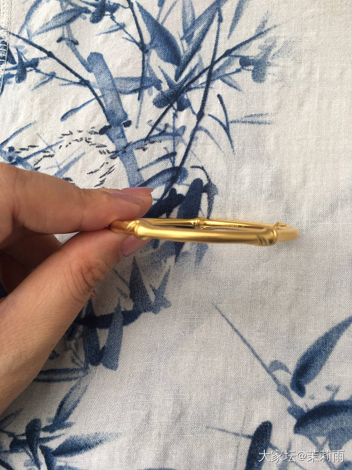 有没有姐妹做过这款呀，想看看比例，拜谢_手镯金