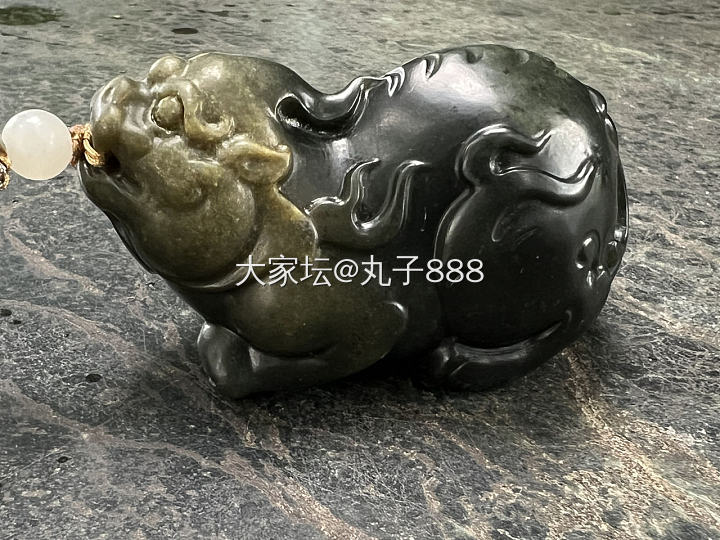 墨玉貔貅_和田玉