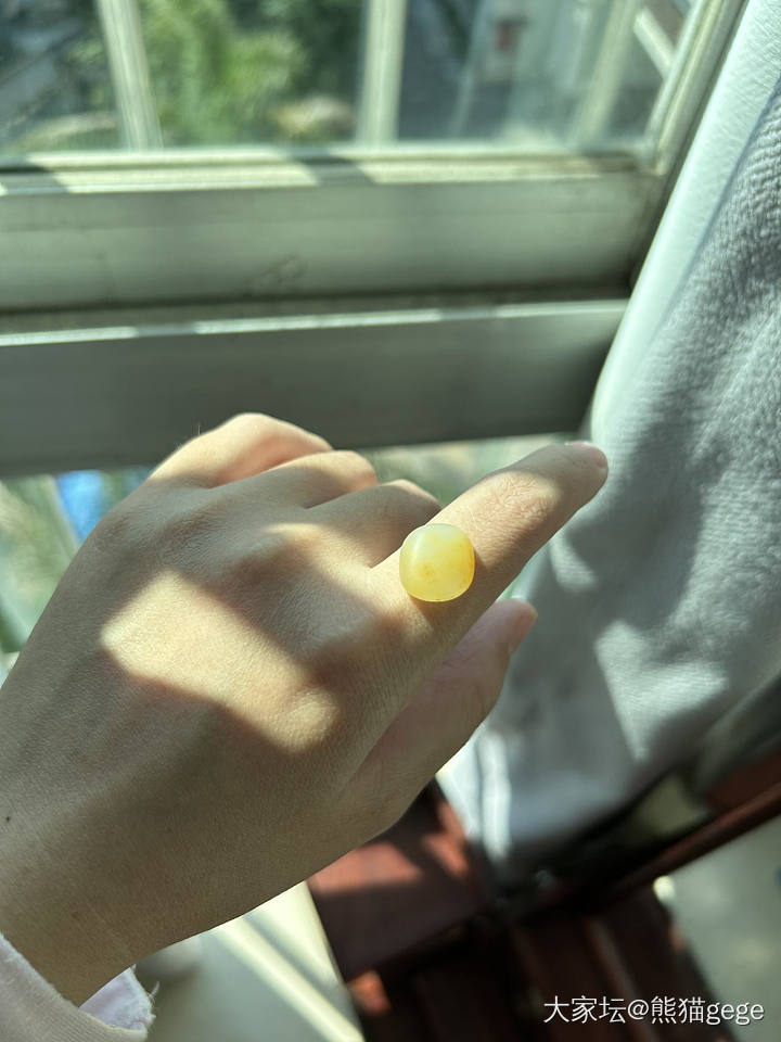 拍着拍着突然想到了可以镶嵌的款式就不想出了😂_和田玉