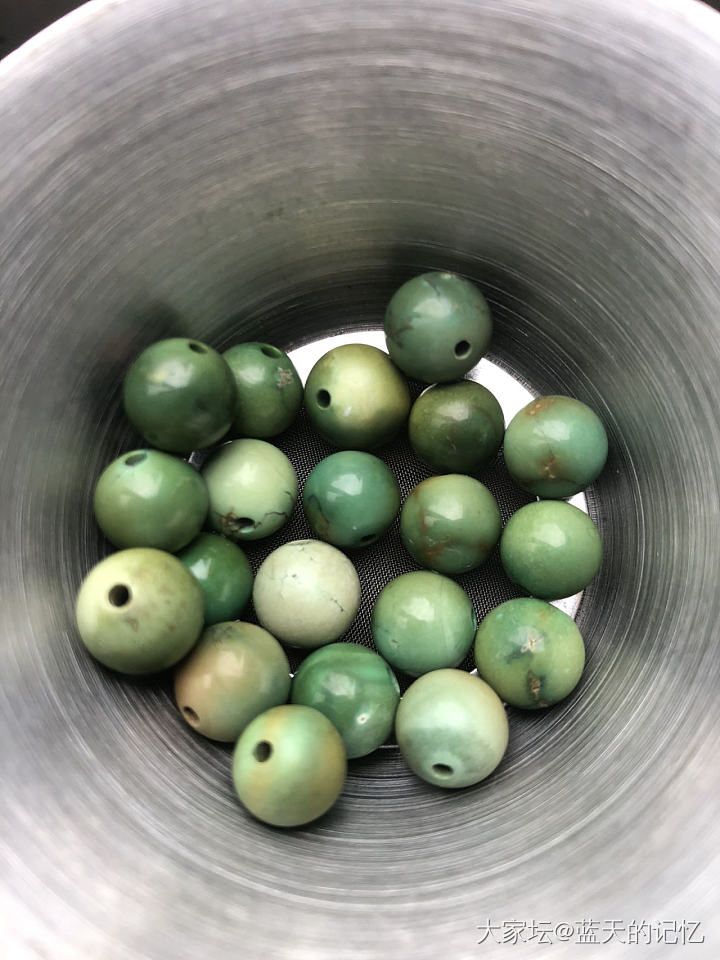 盘花的绿松石泡油一个月，后续来了_松石