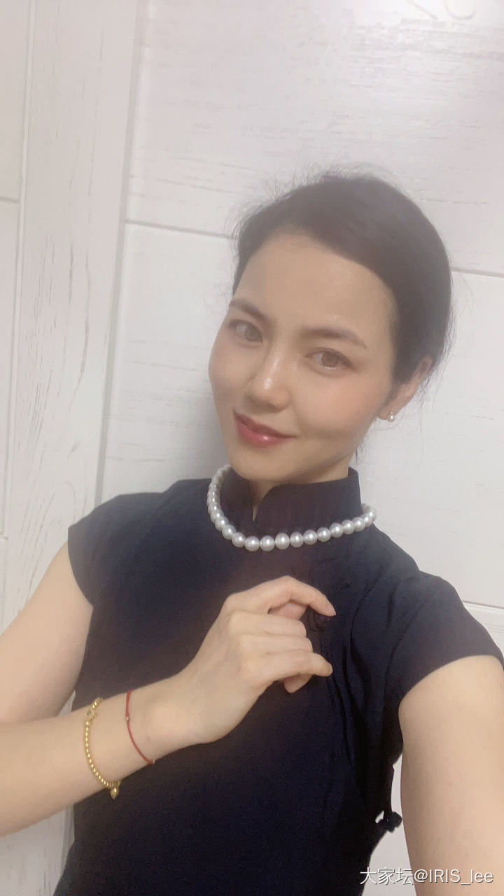 难得试试深色的还不错_穿搭