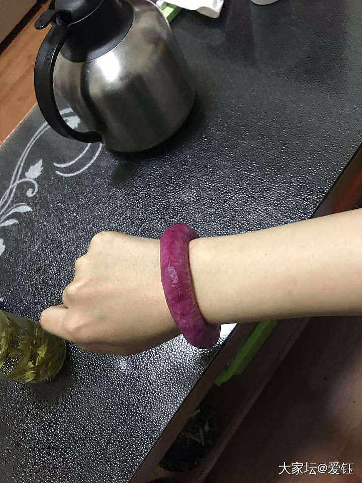蔷薇辉手镯_蔷薇辉石