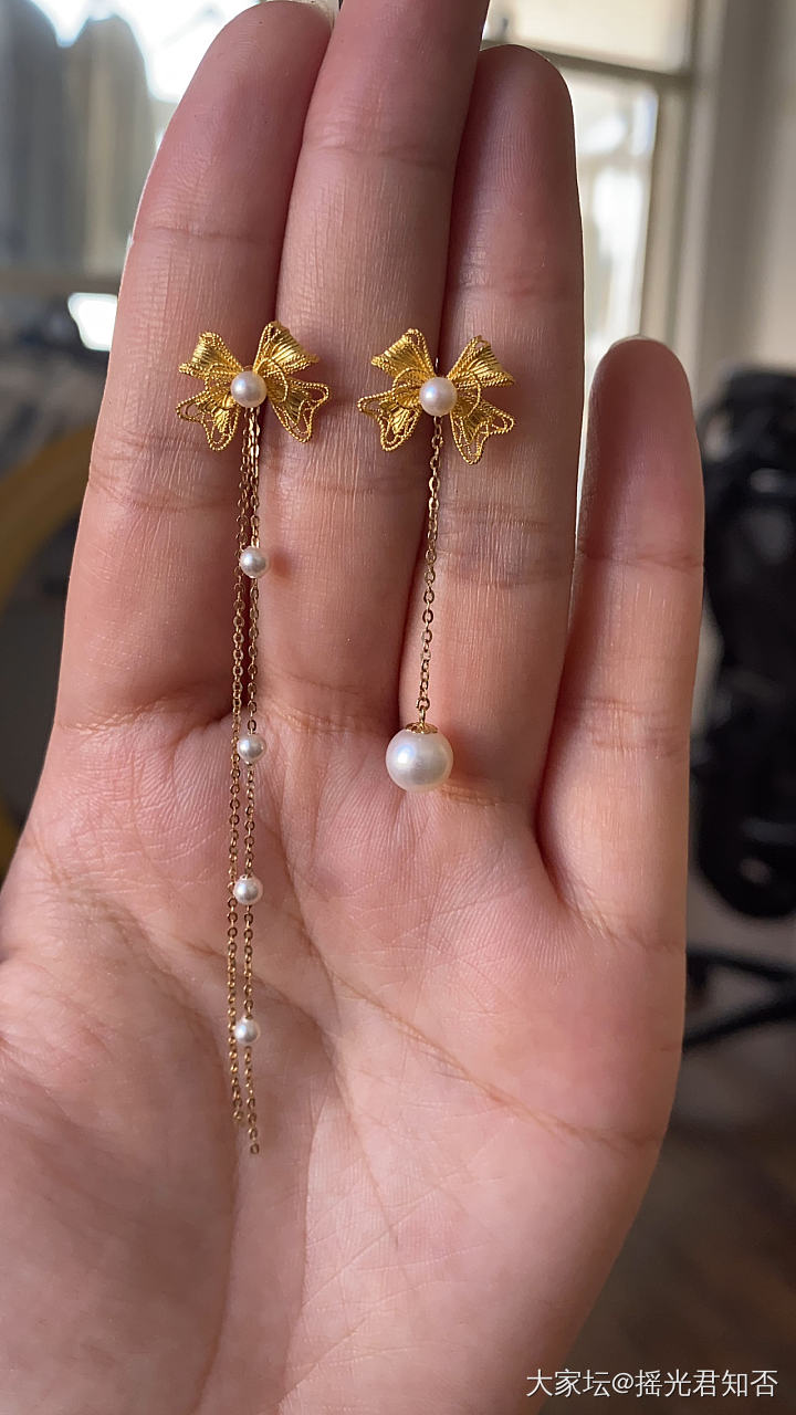 直男说单珍珠的流苏好看_有机宝石金