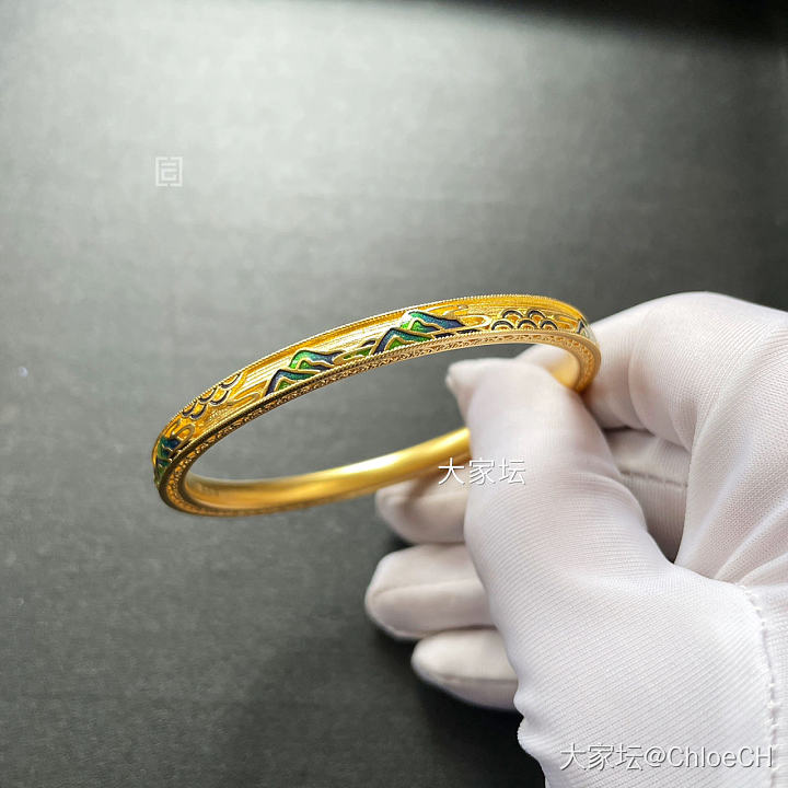 种草校长家又一款_手镯金