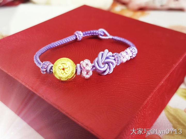 又来安利编绳*姐了_金编绳