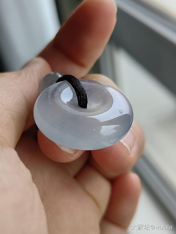 发观音大家都说工不好，再发一个我喜欢的扣子形状_翡翠