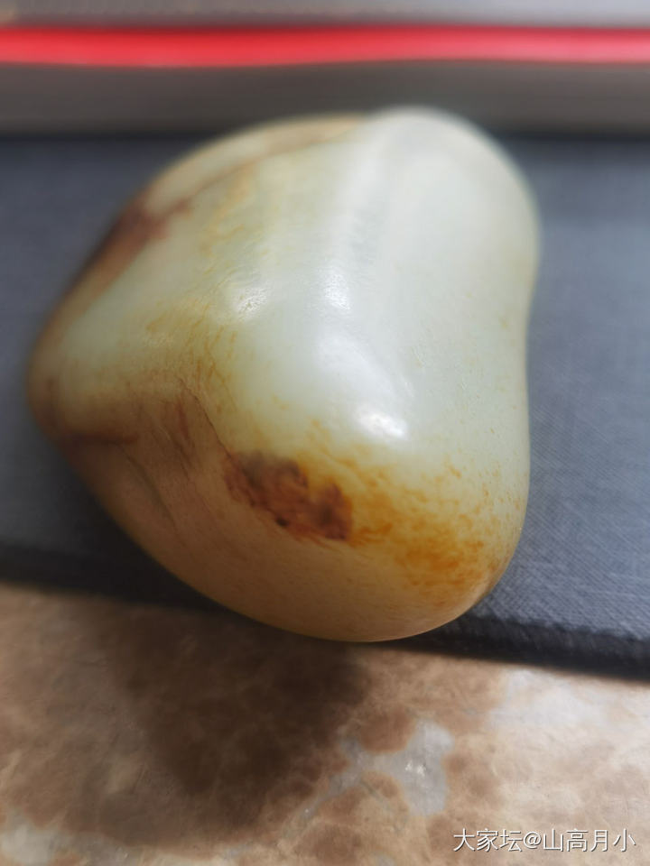 晒一个心爱之物。_和田玉