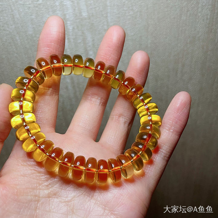 黄水晶，传说中的金算盘～_水晶
