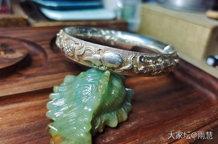 王师傅手镯十环！_匠人银