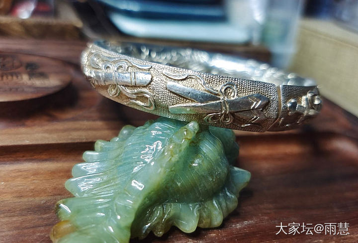 王师傅手镯十环！_匠人银