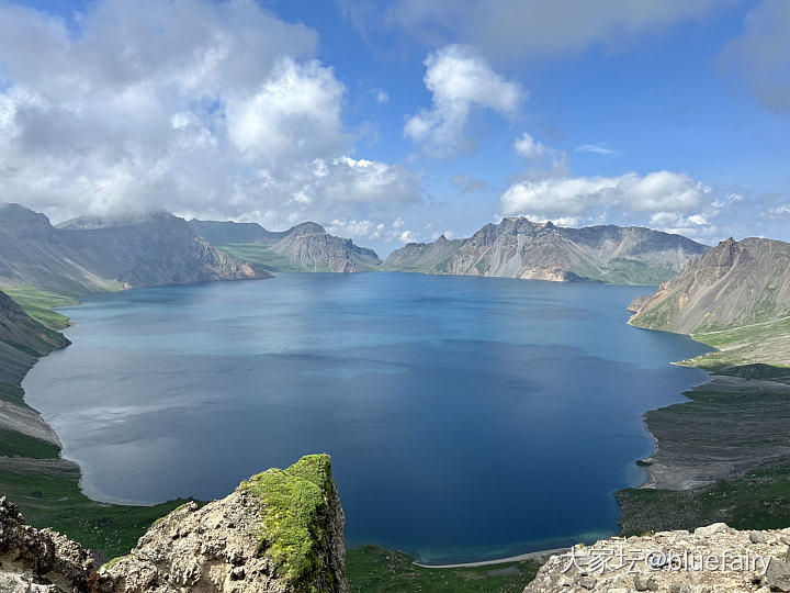 7.25的长白山天池_旅游