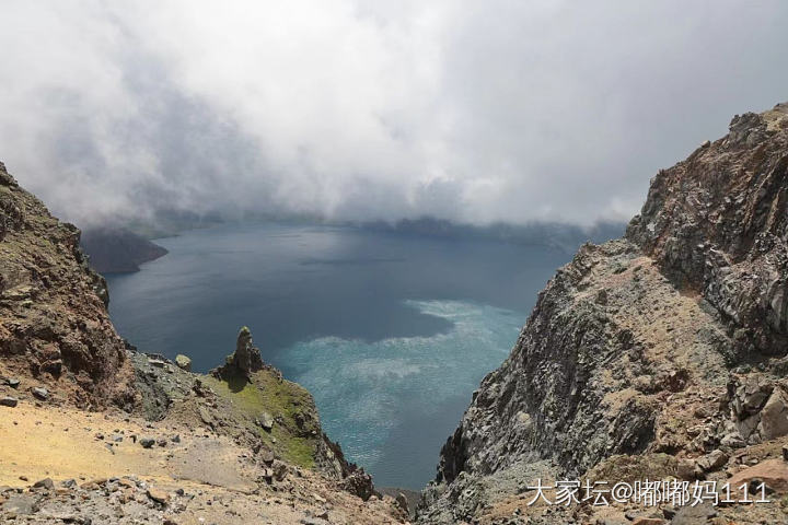 7.25的长白山天池_旅游