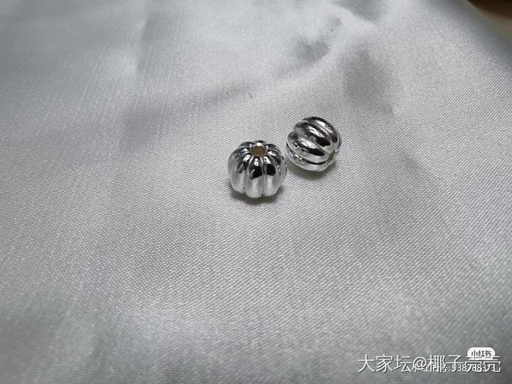 大家看到了杨师傅发的这个吗！南瓜珠好可爱呀！_匠人购银闲聊