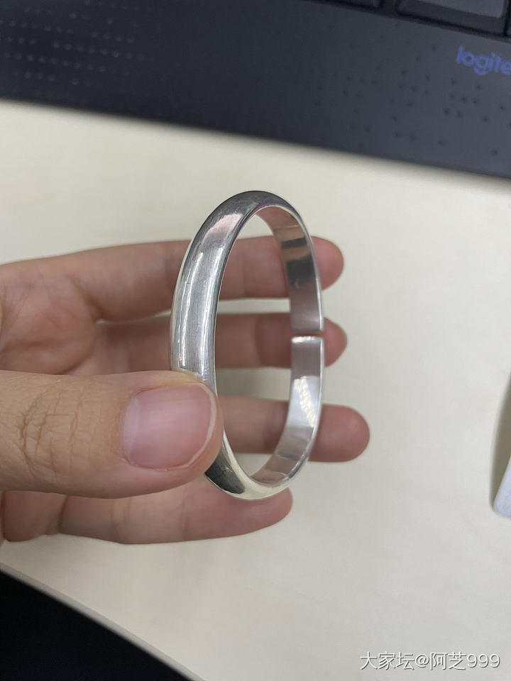 有没有这样的银镯_手镯银