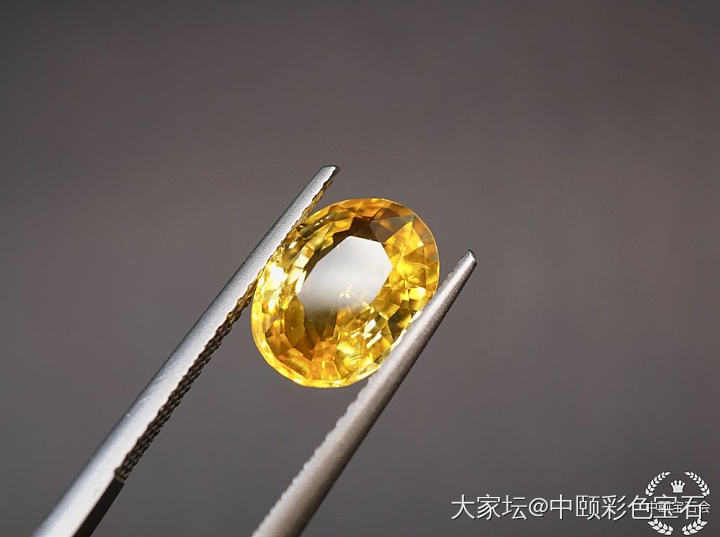 ##中颐天然黄色蓝宝石##  3.05ct  CGTL证书_蓝宝石名贵宝石