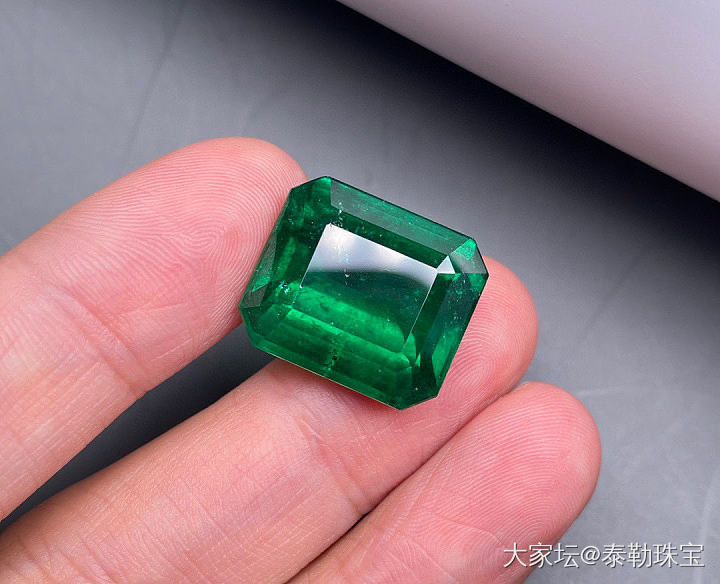 16ct➕祖母绿重磅鸽子蛋verdant green_名贵宝石