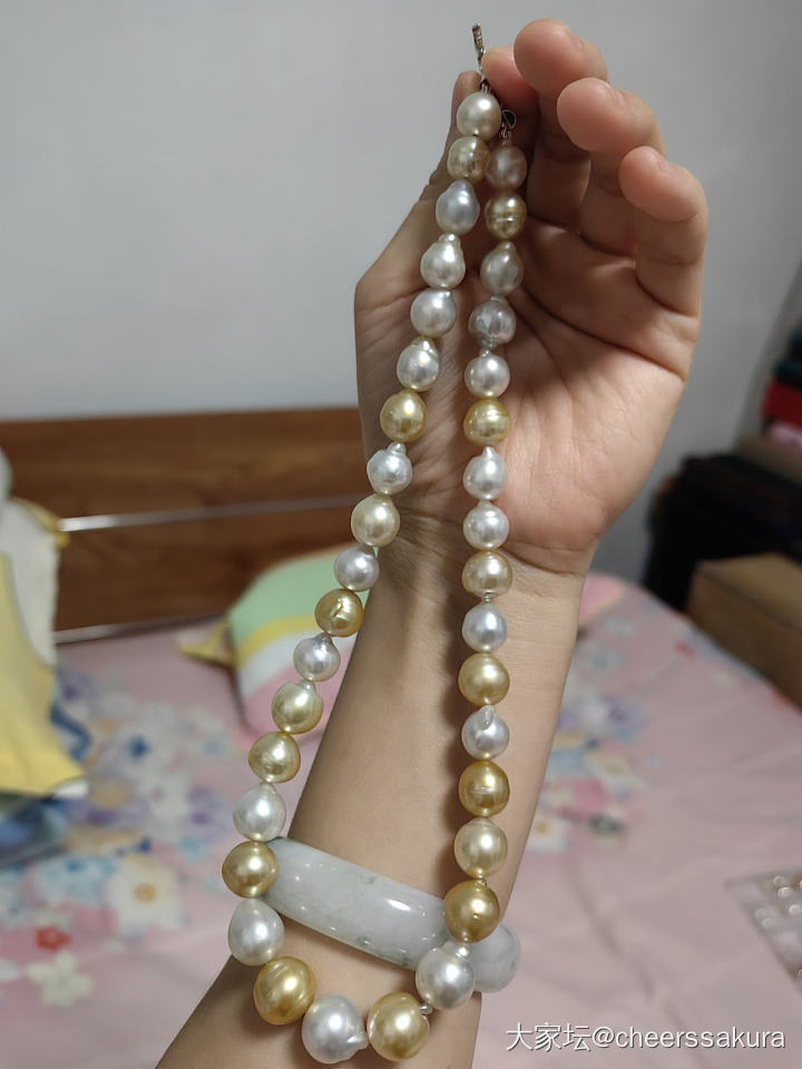 一边卖一边买_项链珍珠有机宝石