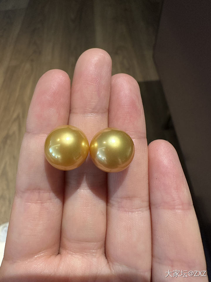 金珠 澳白出货啦！又有新货可以盘了_珍珠