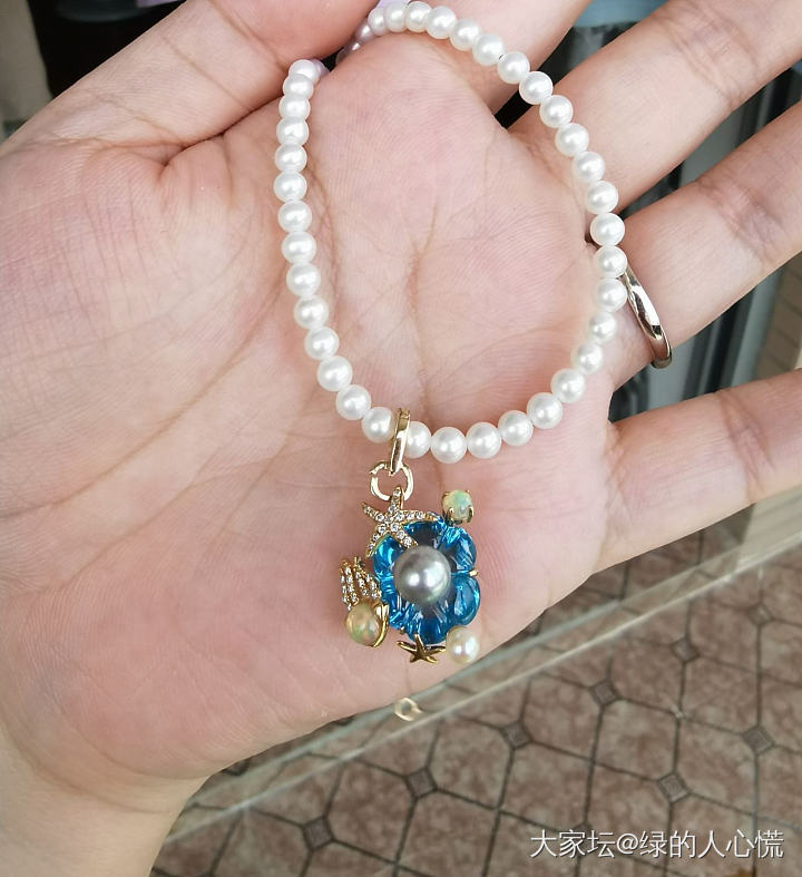哪个小姑娘看到能不迷糊_吊坠有机宝石彩色宝石