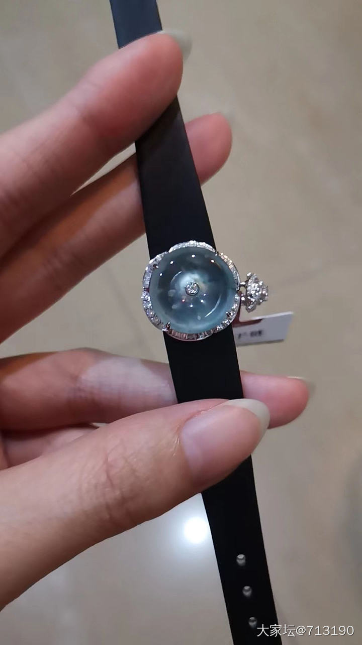 抢到了昨晚的这个大胖扣，一件出坑了呀_求款式翡翠