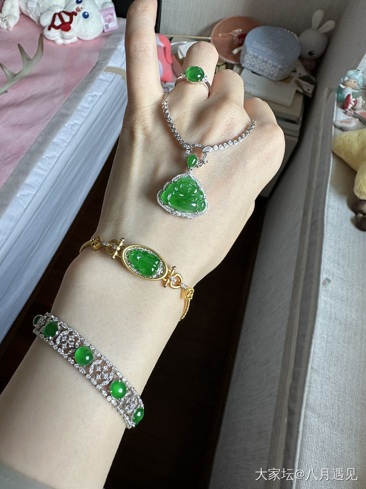 绿和绿和绿和绿_吊坠手链戒指翡翠