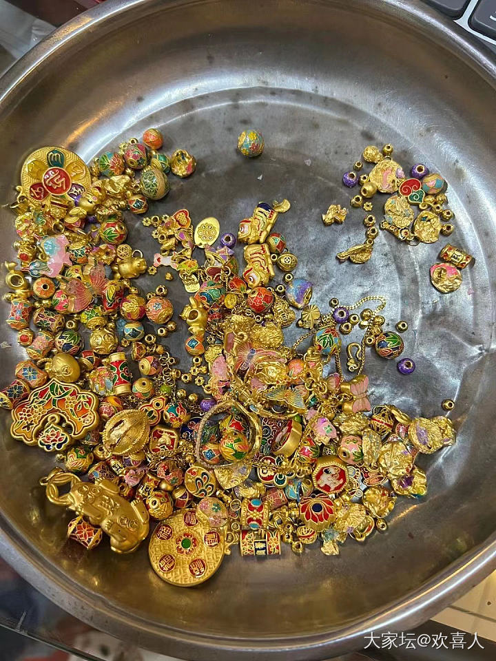 原来珐琅烧完这样啊_金