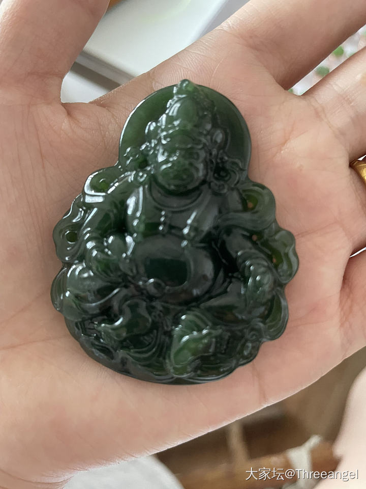 和田玉手工雕刻吊坠_和田玉