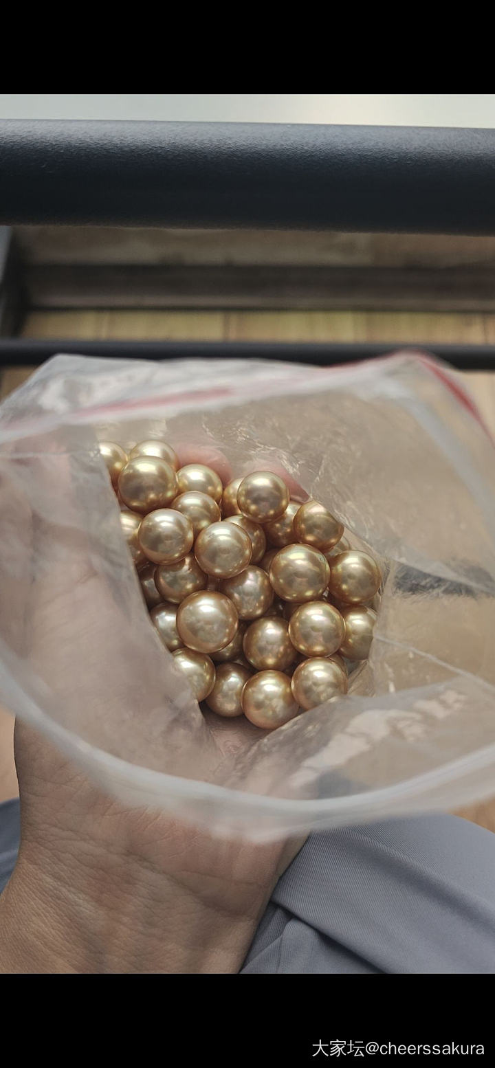 金珠安全下车！_海水珍珠