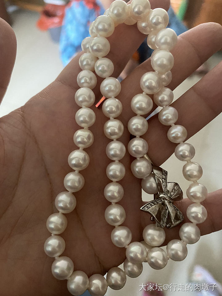 找到前两年给老妈买的淡水珠子_淡水珍珠有机宝石
