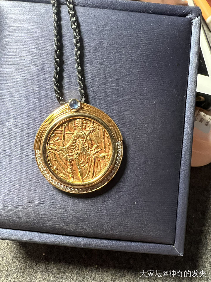 古币吊坠_K金