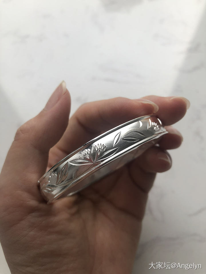 芍药好美_手镯银