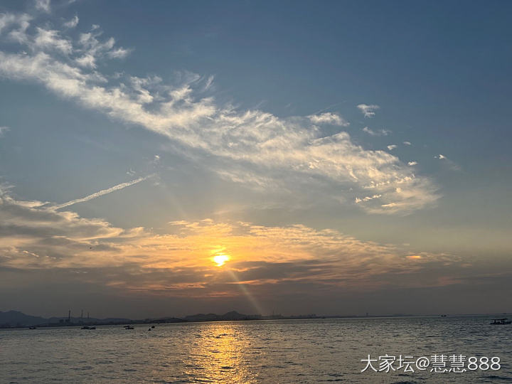 傍晚的海格外温柔🌆_坛友风采景色翡翠