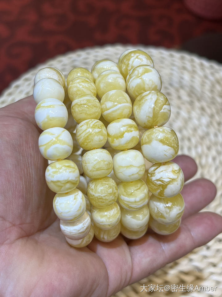 新出同料手串_琥珀蜜蜡
