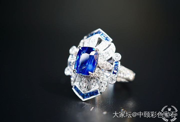 ##中颐天然皇家蓝蓝宝石戒指##  2.07ct_蓝宝石名贵宝石