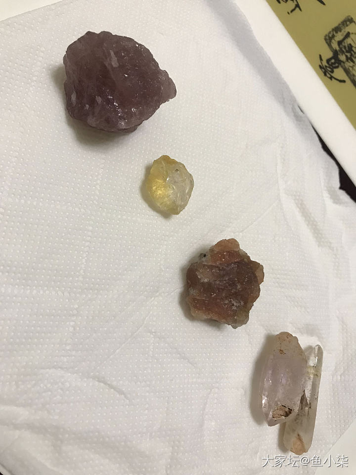 不是钓鱼！求教万能坛友，这几种石头是啥？_玉石